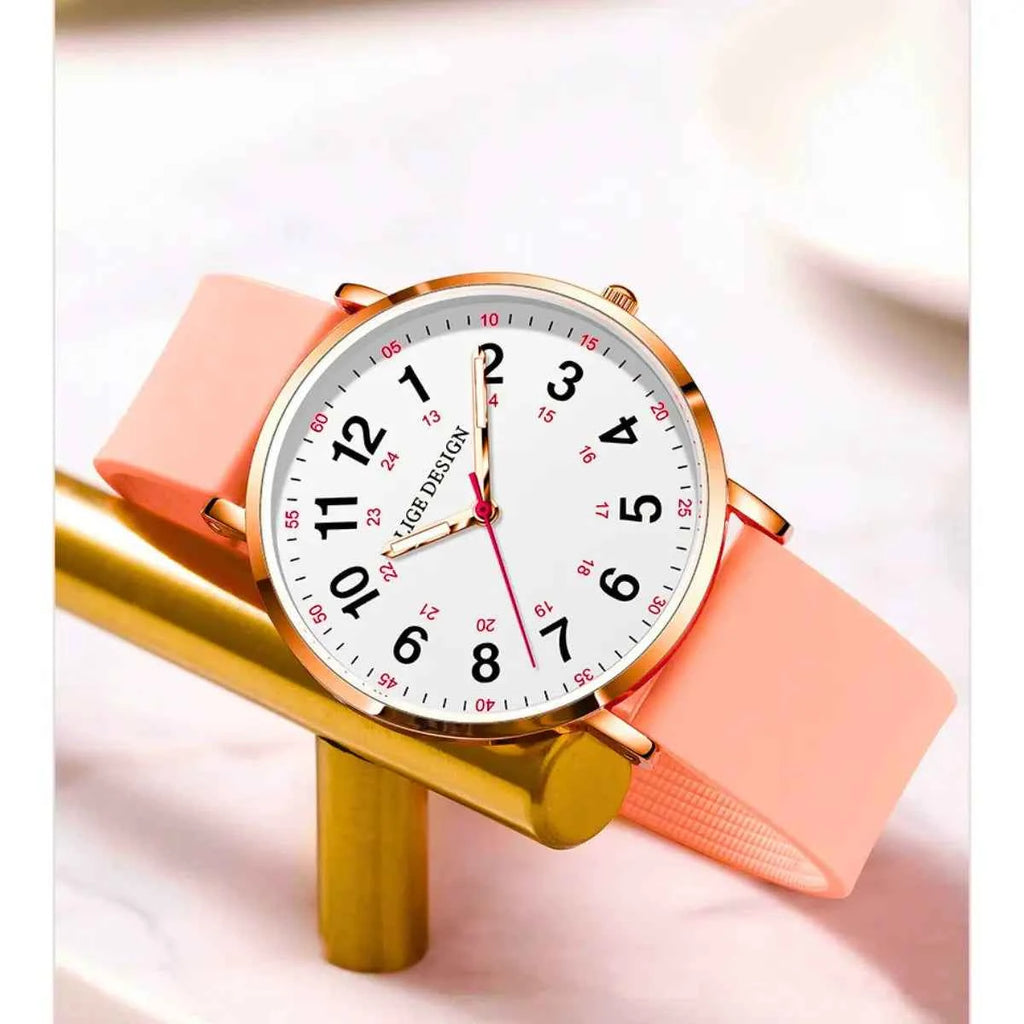 Watches Silicone Strap Lige