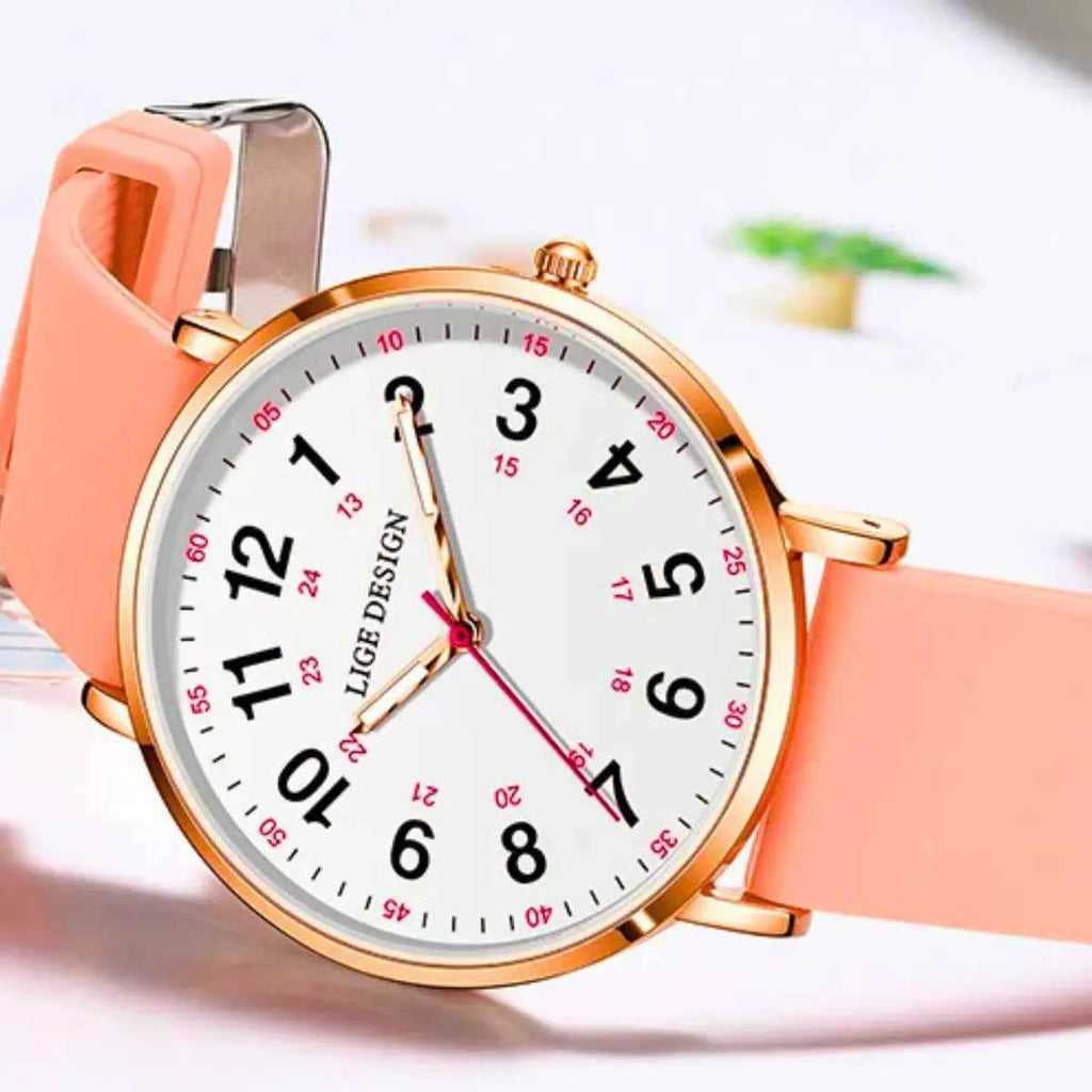 Watches Silicone Strap Lige