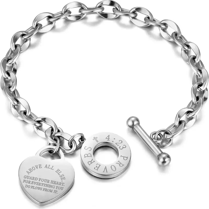 silver bracelet chains