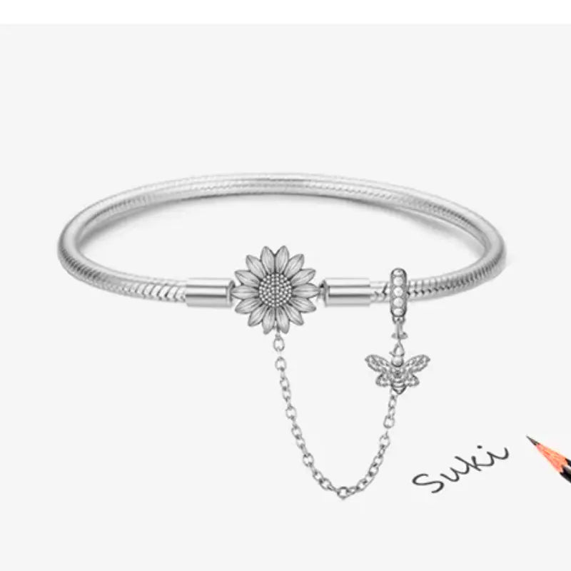 silver womens bracelet