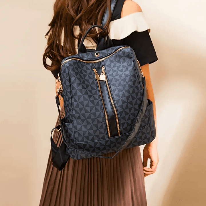 womens leather backpack